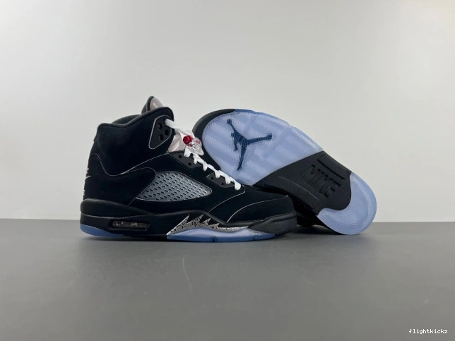 5 Air HF3975-001 Reimagined Metallic Black Jordan 0804